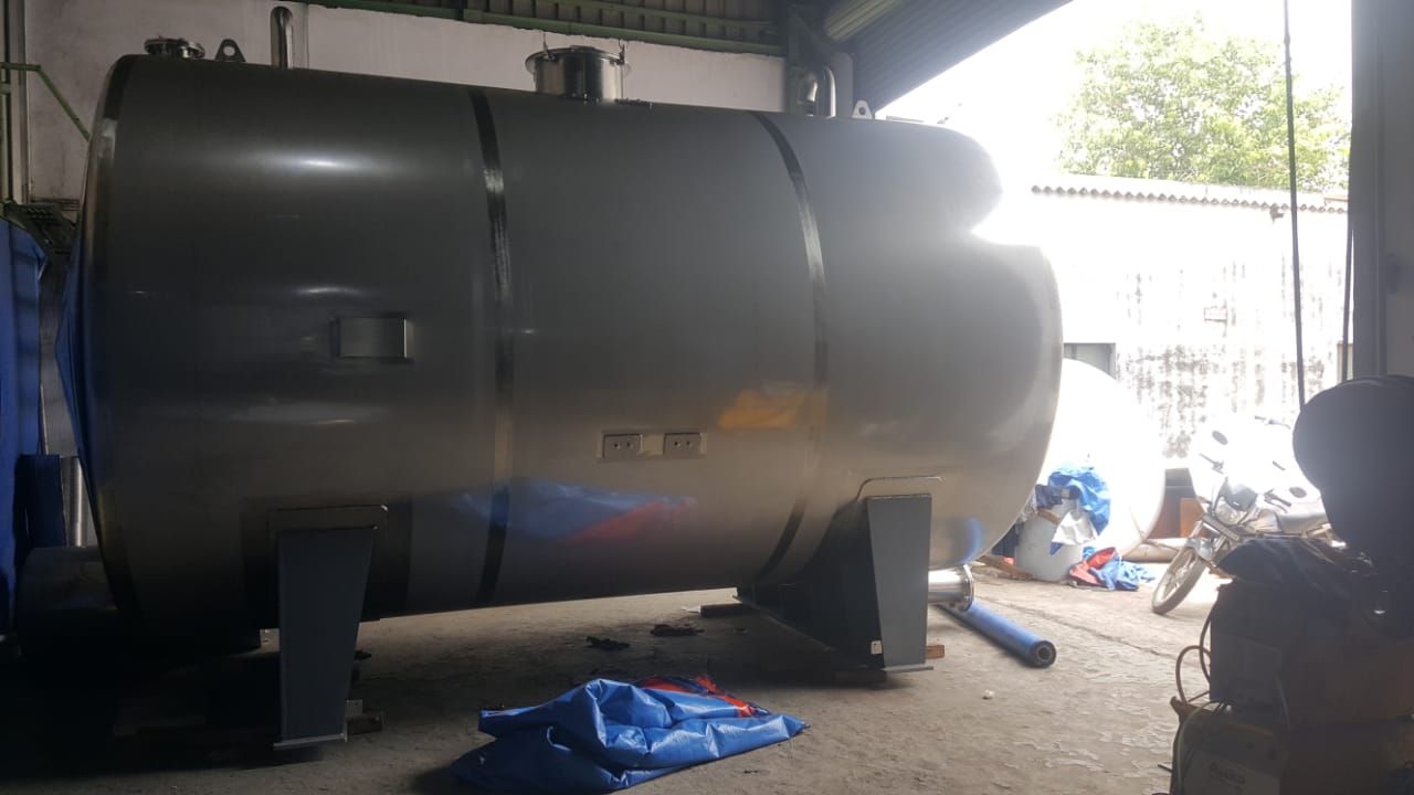 Dairy Product Horizontal Tank